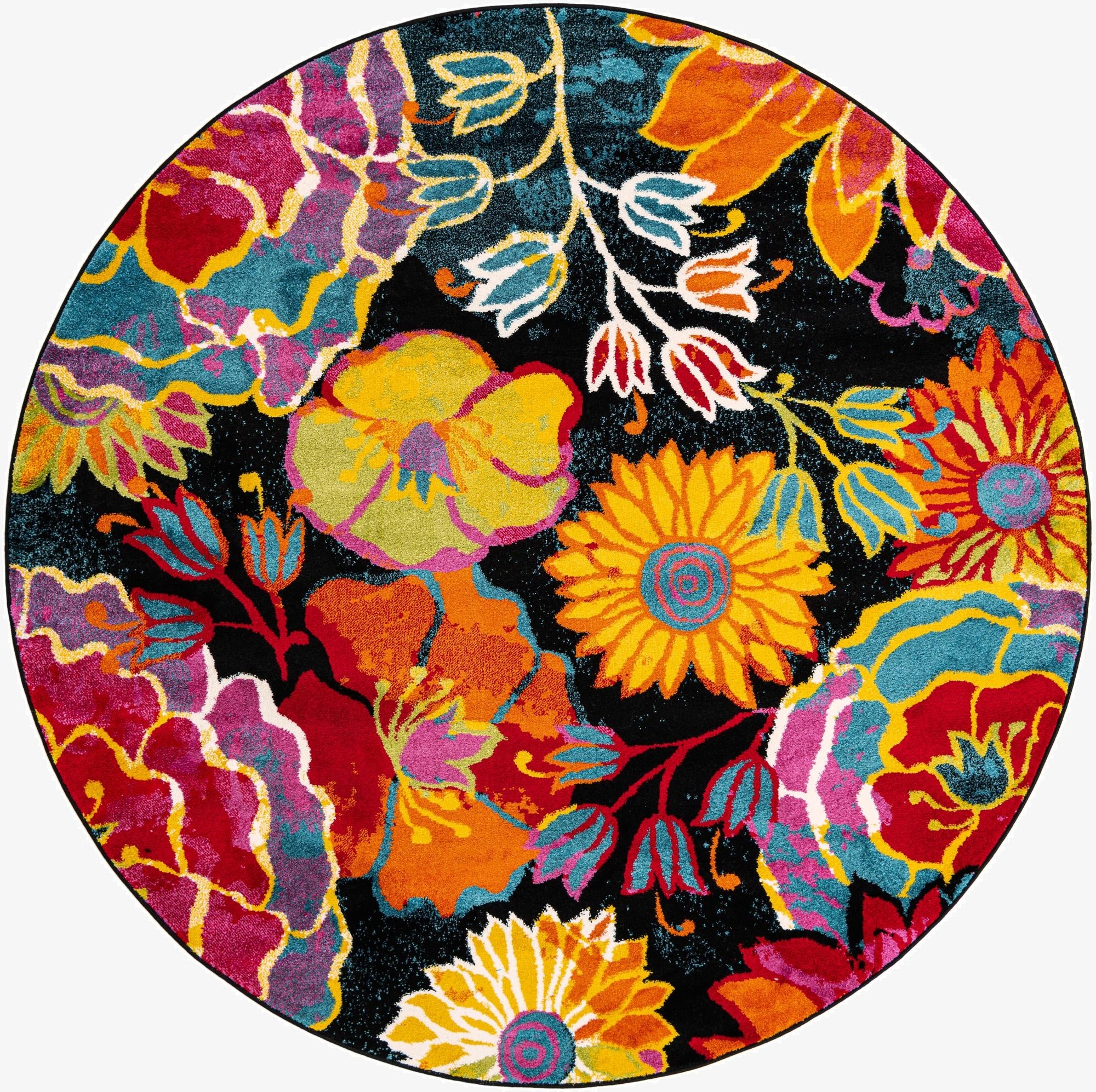  8' x 8' Tuscany Round Rug