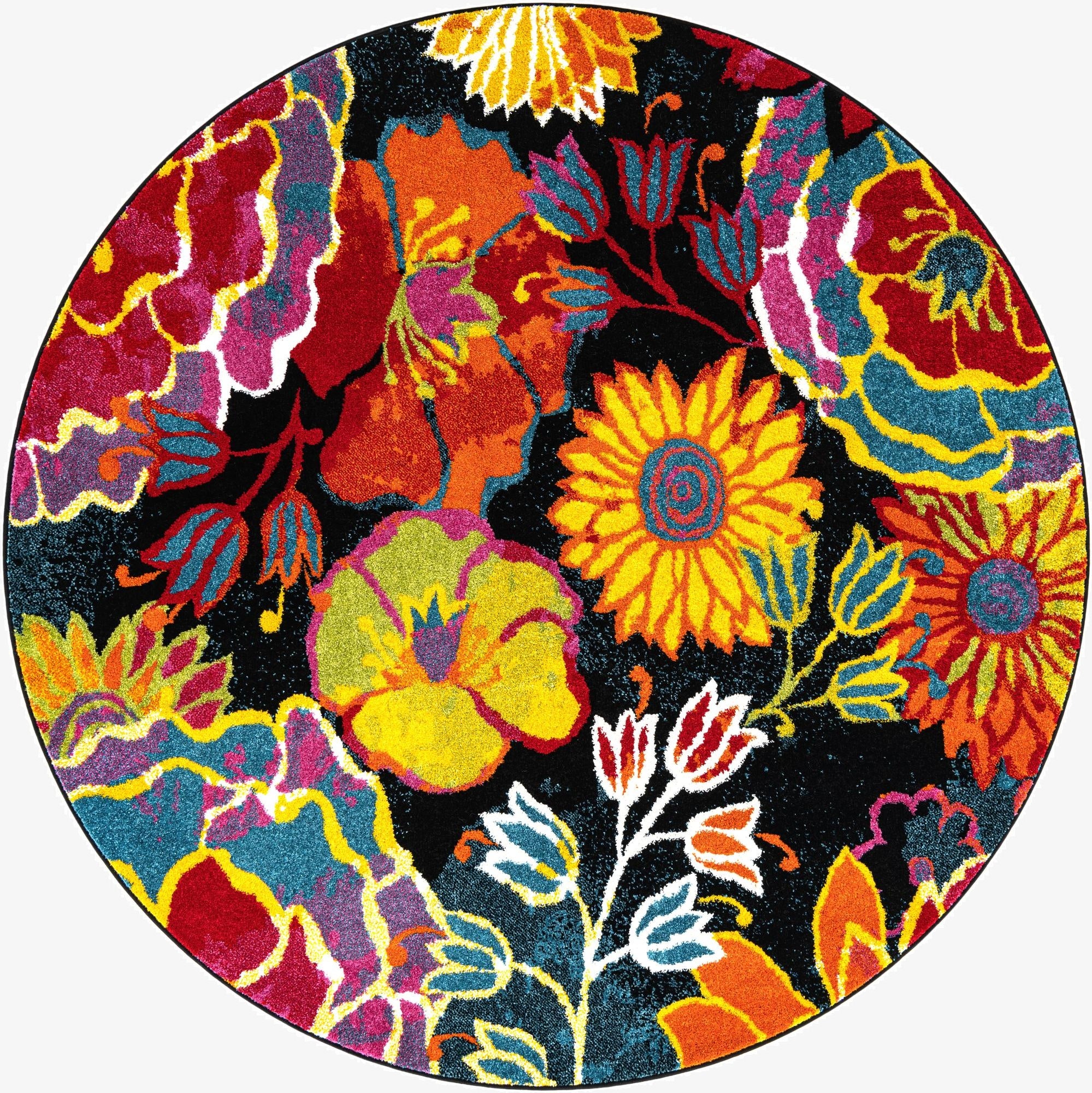  7' x 7' Tuscany Round Rug