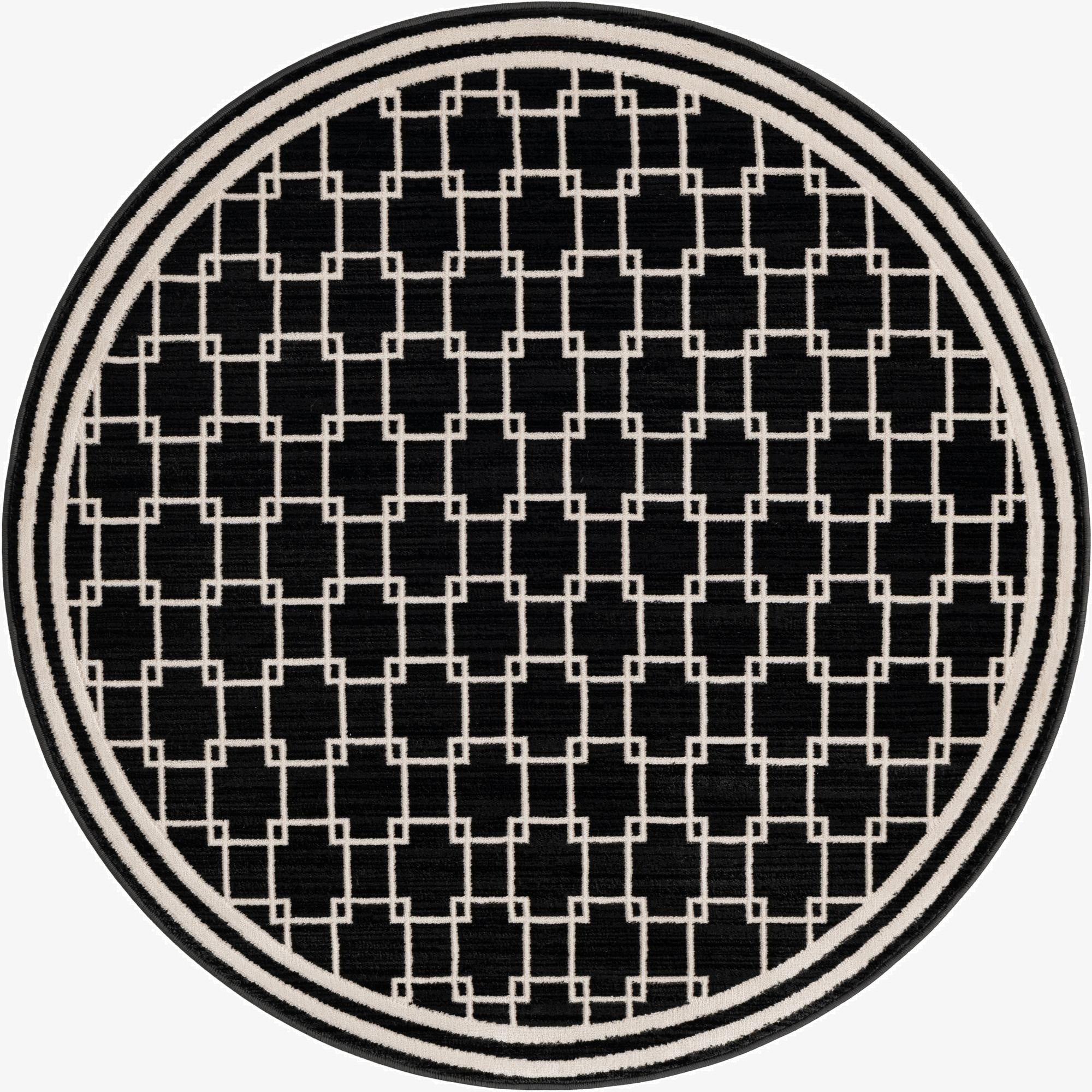 Jill Zarin 4' x 4' Metropolitan Uptown Round Rug