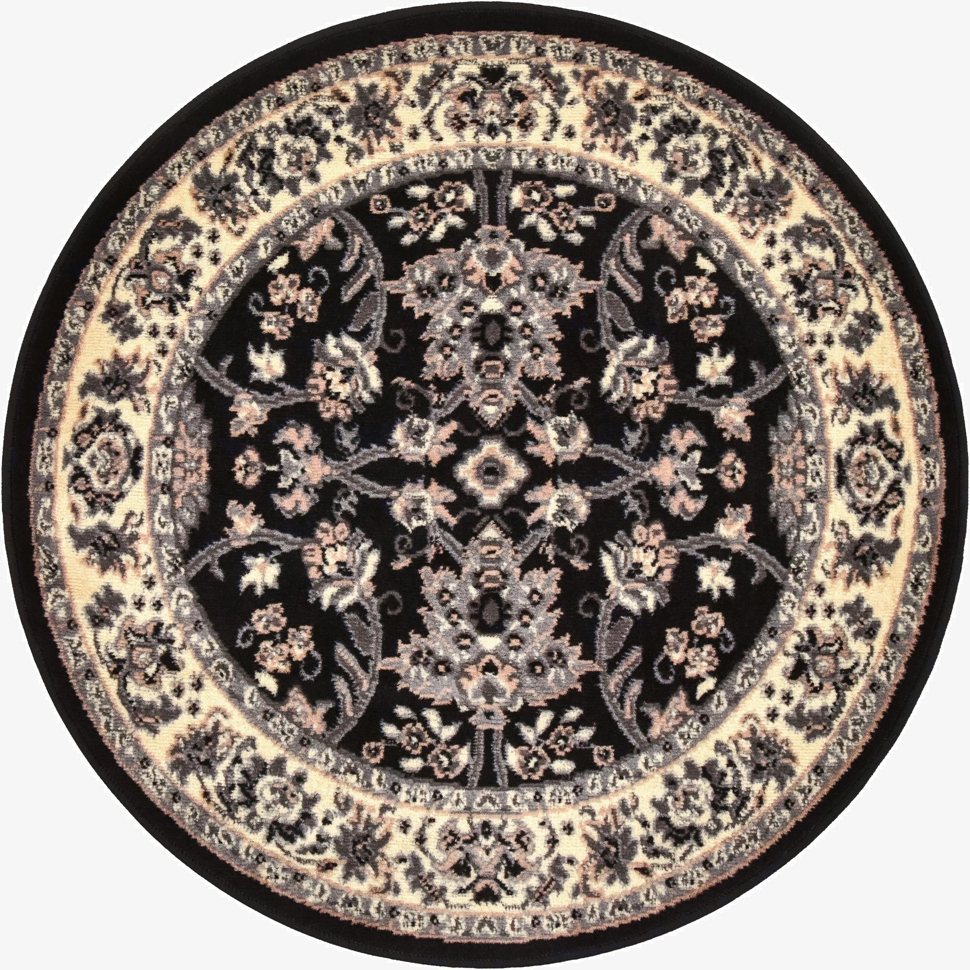  3' x 3' Yasmin Round Rug