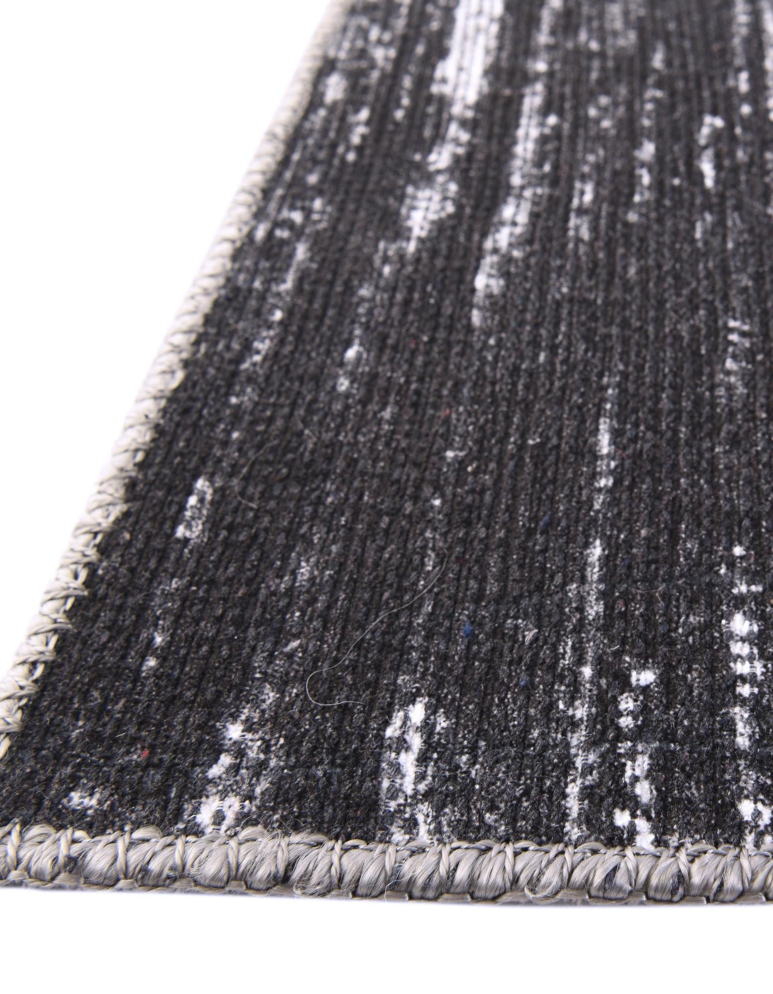 Black 2' x 6' Asha Runner Rug | Rugs.com