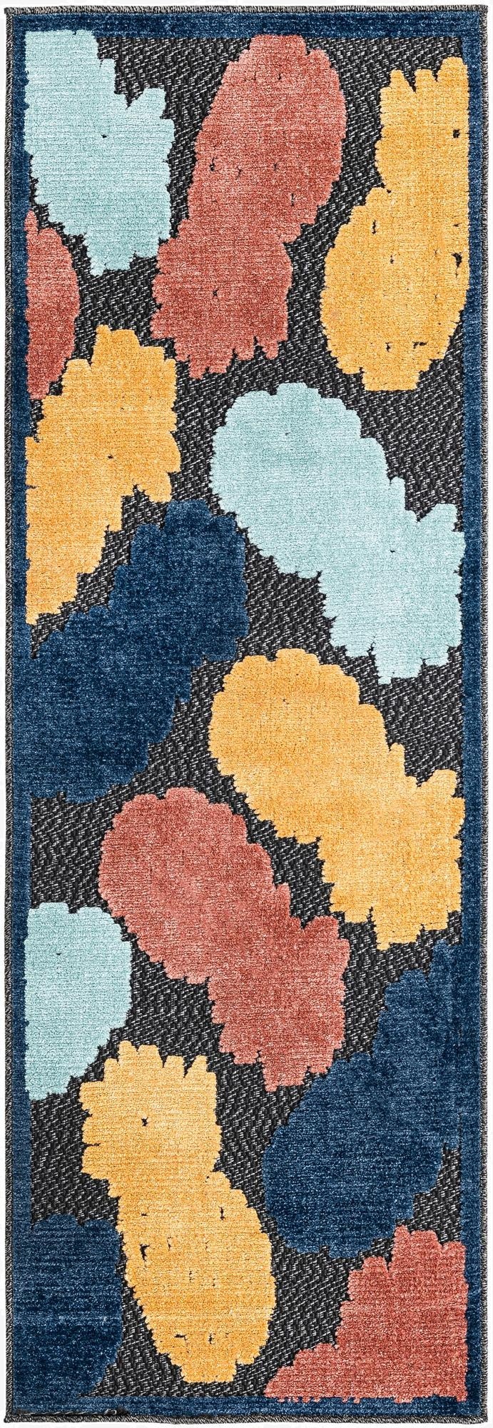  2' x 6'  Washable Belize Indoor / Outdoor Runner Rug