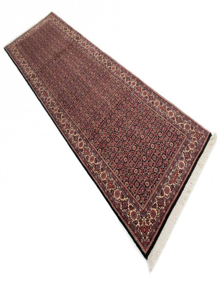 Detail image of 2' 9 x 9' 9 Bidjar With Silk Runner Rug