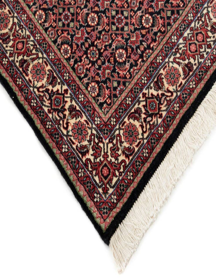 Detail image of 2' 9 x 9' 9 Bidjar With Silk Runner Rug