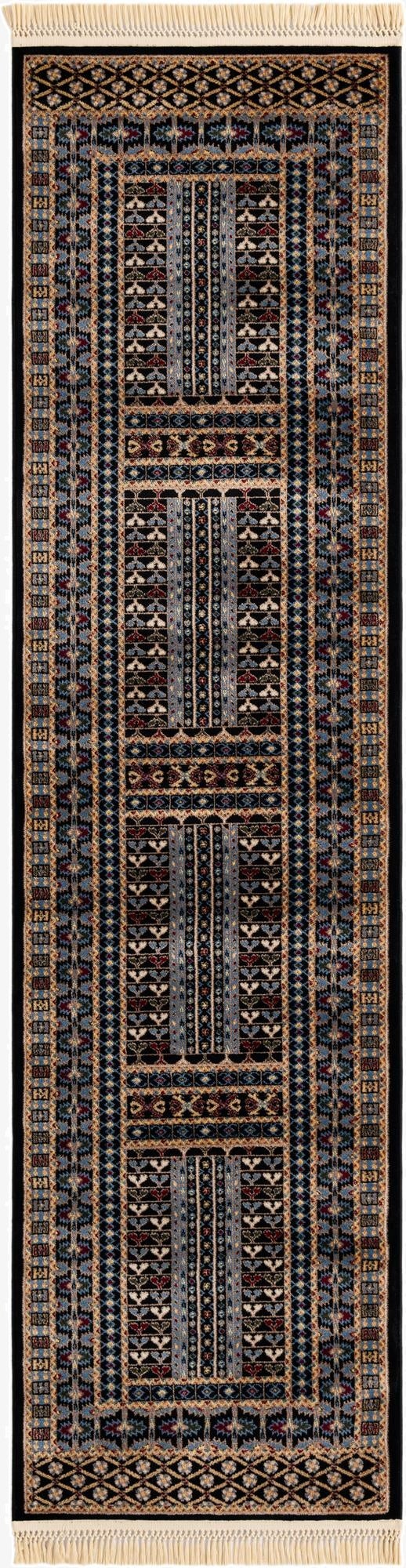  2' 7 x 10' Bokhara Runner Rug