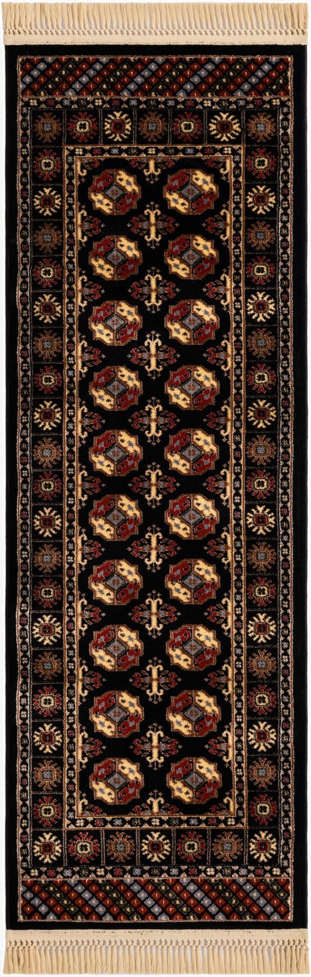  2' x 6' Bokhara Runner Rug