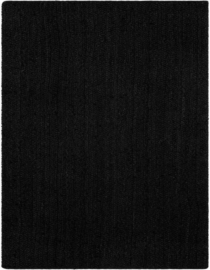 Detail image of  2' x 6' 1  Hand Braided Jute Runner Rug