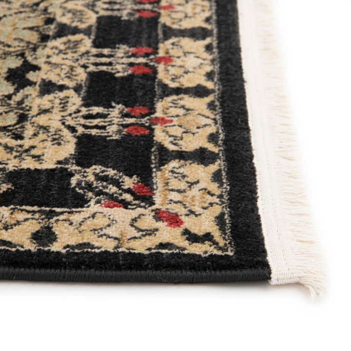 Black 2' 7 x 10' Chelsea Runner Rug | Rugs.com