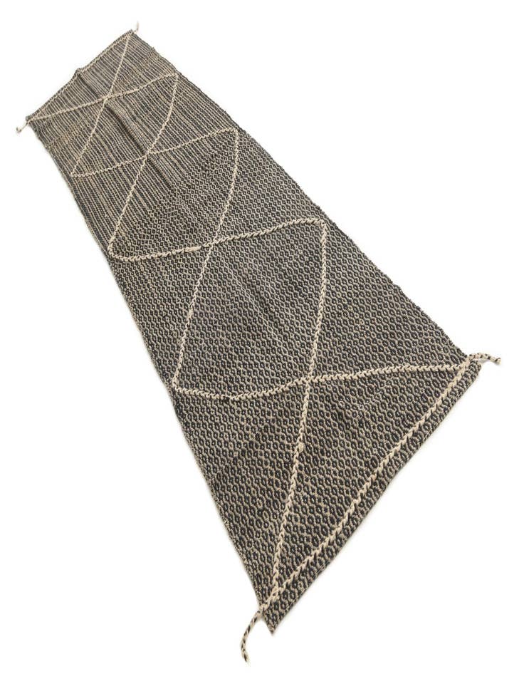 Detail image of  2' 8 x 10'  Hand Knotted Darya Wool Runner Rug