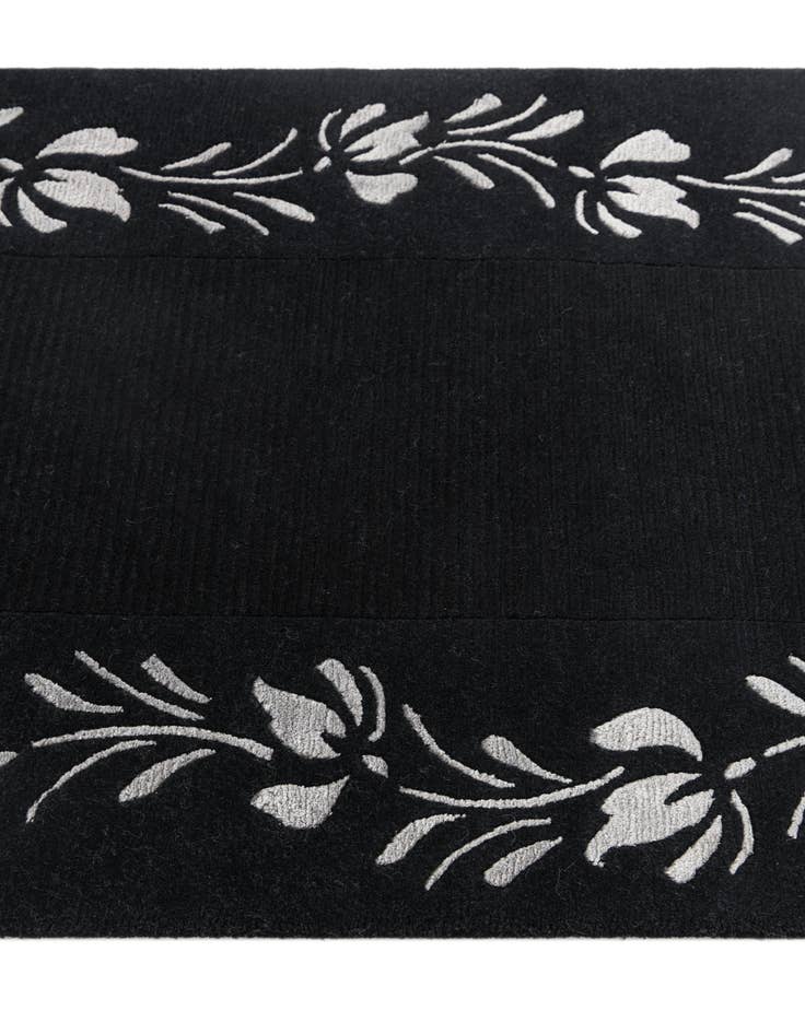 Detail image of  2' 9 x 10'  Hand Knotted Darya Wool Runner Rug