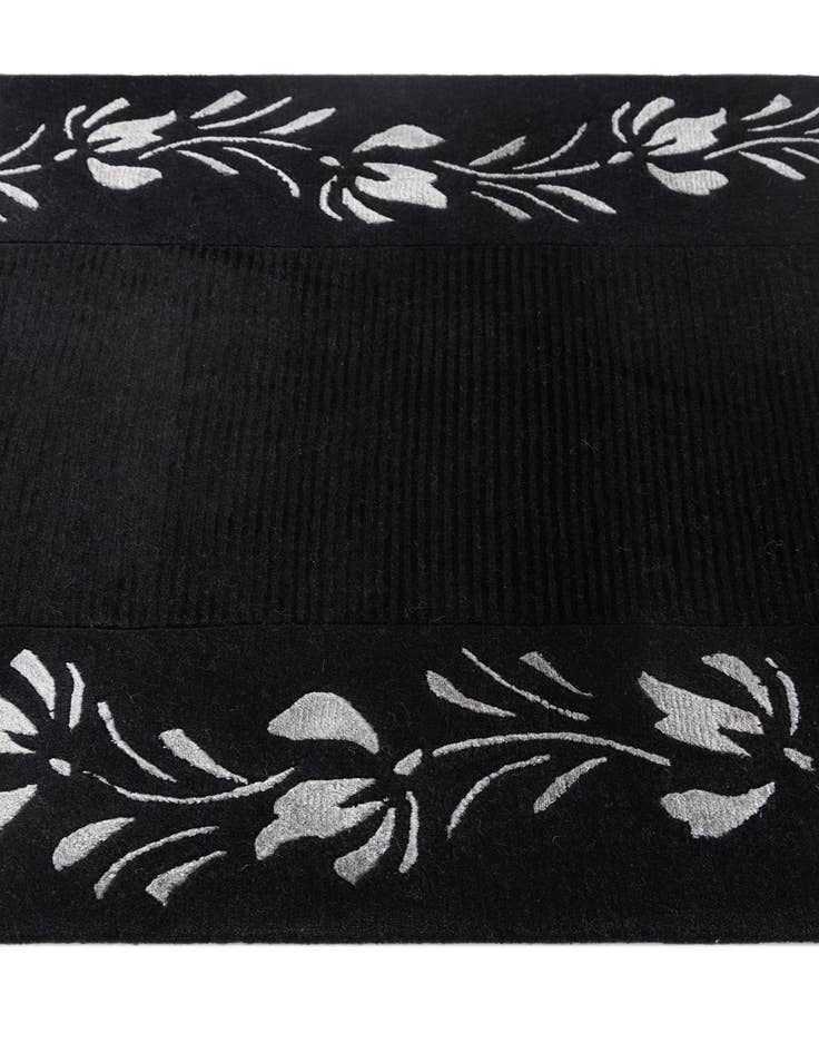 Detail image of  2' 11 x 9' 9  Hand Knotted Darya Wool Runner Rug