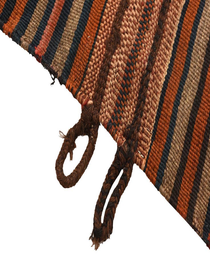 Detail image of  2' 5 x 8' 2  Hand Knotted Ghashghaei Persian Wool Runner Rug