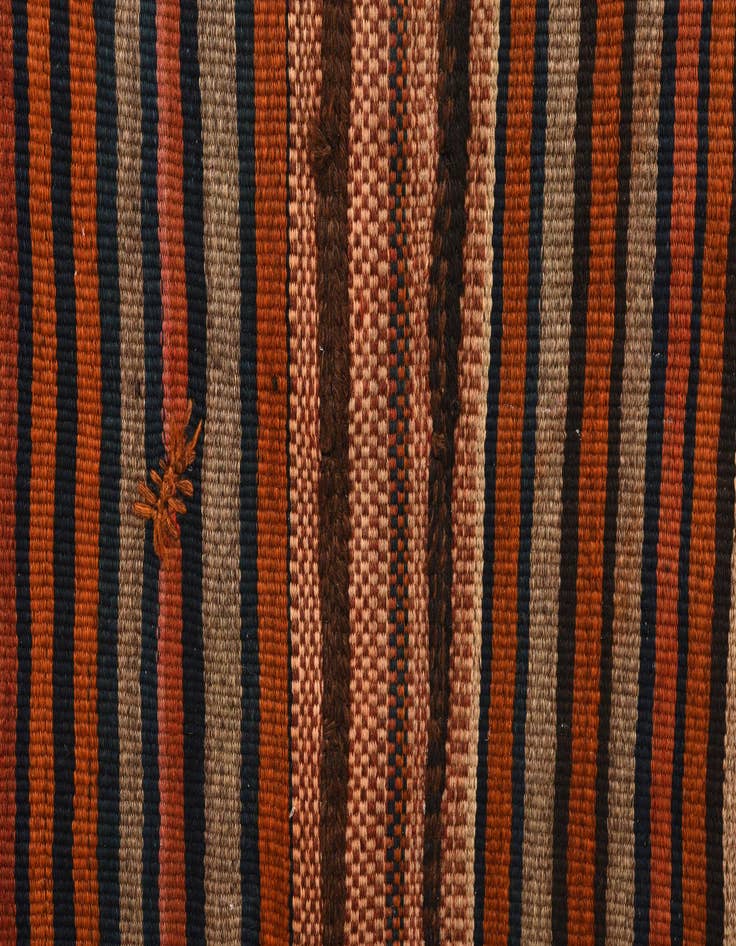 Detail image of  2' 5 x 8' 2  Hand Knotted Ghashghaei Persian Wool Runner Rug