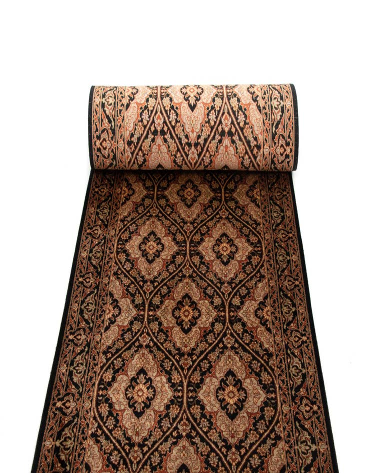 Detail image of  1' 11 x 5' 8 Ghom Runner Rug