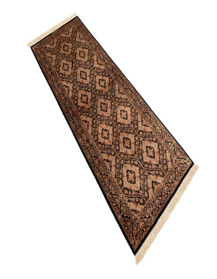 Detail image of  1' 11 x 5' 8 Ghom Runner Rug