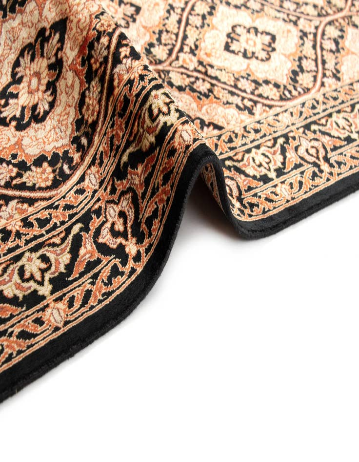 Detail image of  1' 11 x 5' 8 Ghom Runner Rug