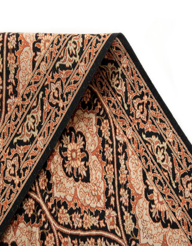 Detail image of  1' 11 x 5' 8 Ghom Runner Rug