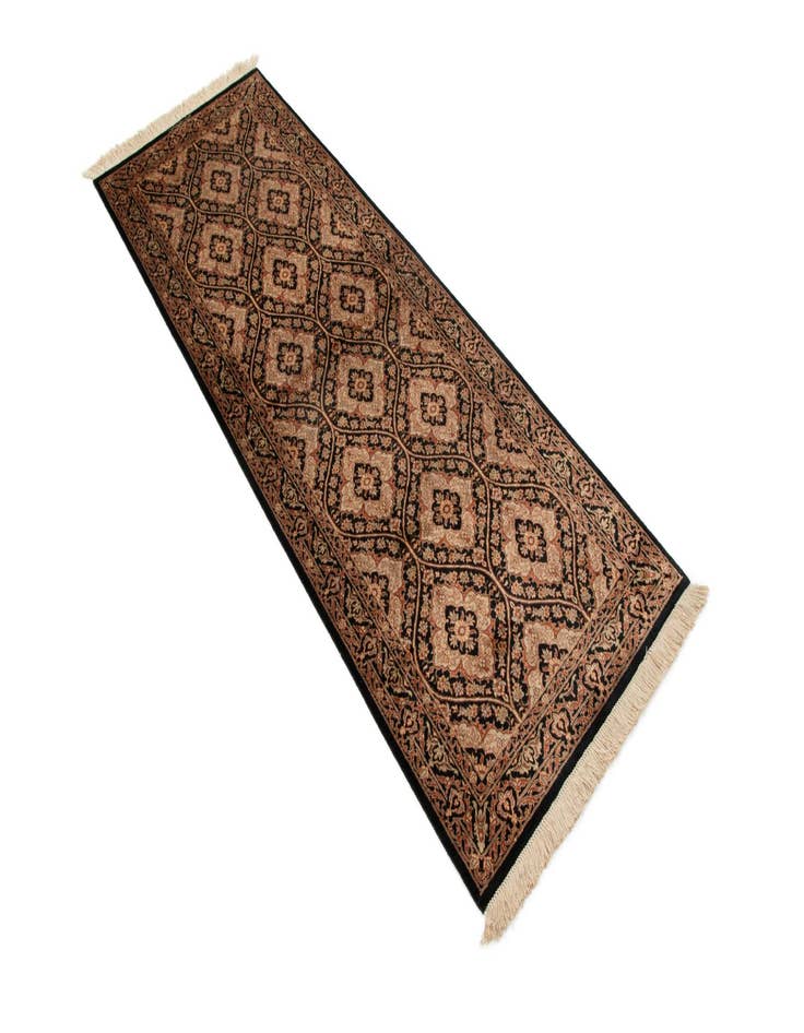 Detail image of  1' 11 x 5' 8 Ghom Runner Rug