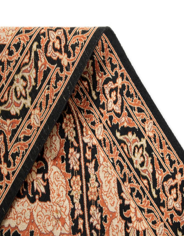 Detail image of  1' 11 x 5' 8 Ghom Runner Rug