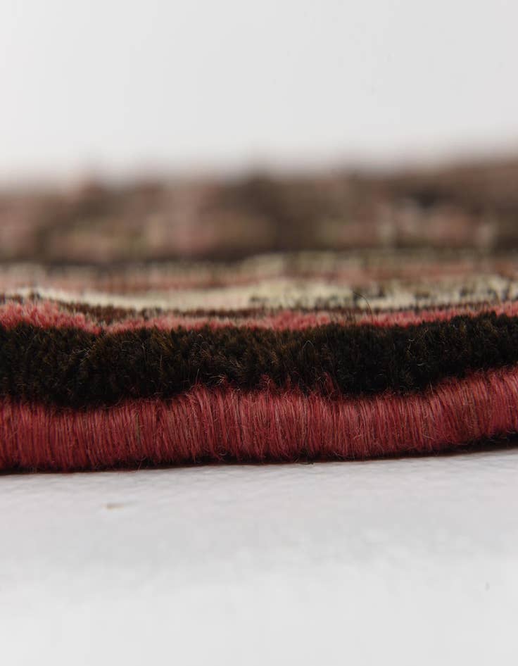 Detail image of  4' x 10' 5  Hand Knotted Hamedan Persian Wool Runner Rug