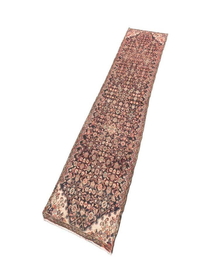 Detail image of  2' 6 x 9' 4 Hamedan Runner Rug