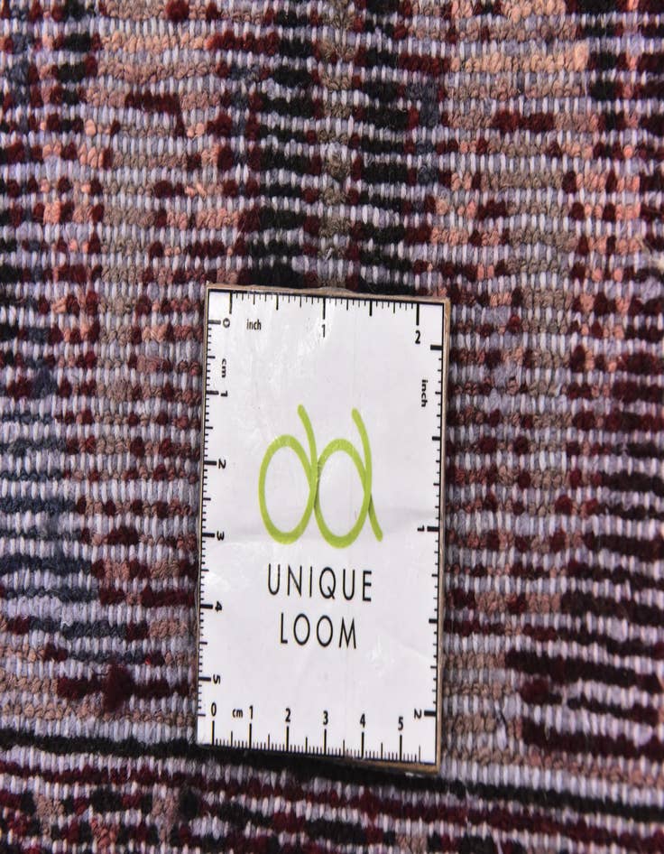 Detail image of  4' 5 x 9' 5  Hand Knotted Hamedan Persian Wool Runner Rug