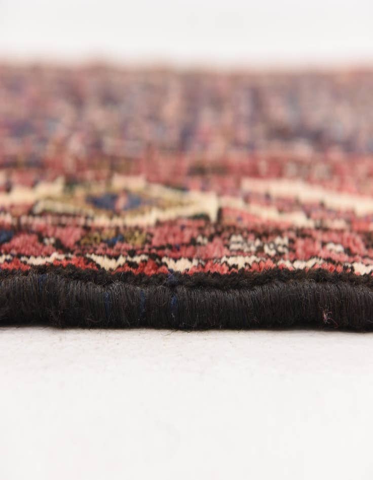 Detail image of  3' 7 x 10' 2  Hand Knotted Hossainabad Persian Wool Runner Rug