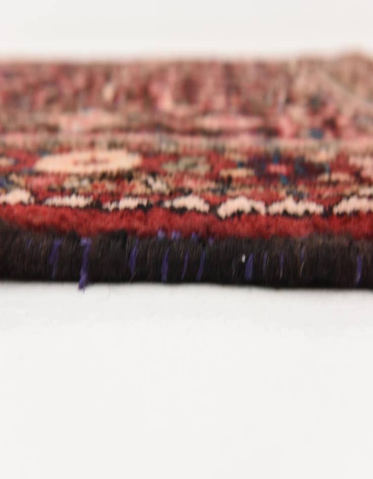 Detail image of  3' 7 x 10'  Hand Knotted Hossainabad Persian Wool Runner Rug