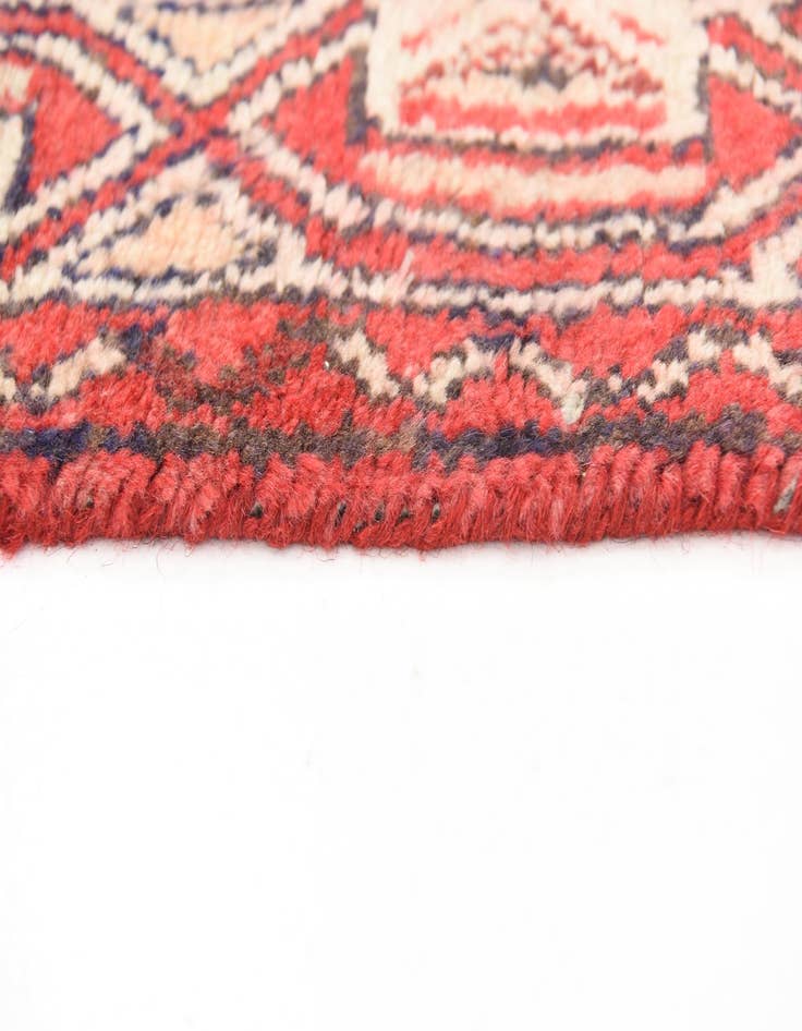 Detail image of  3' 6 x 9' 6  Hand Knotted Hossainabad Persian Wool Runner Rug
