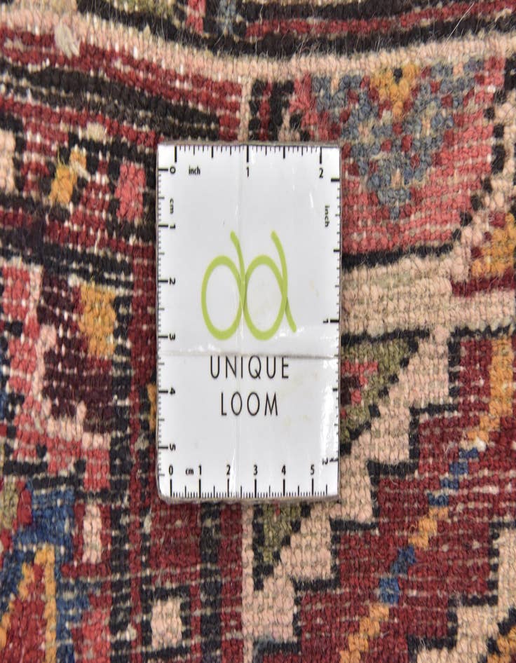 Detail image of  3' 7 x 9' 10  Hand Knotted Hossainabad Persian Wool Runner Rug