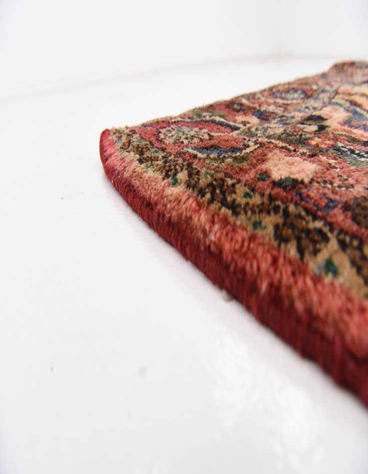 Detail image of  4' 8 x 11' 7  Hand Knotted Jozan Persian Wool Runner Rug