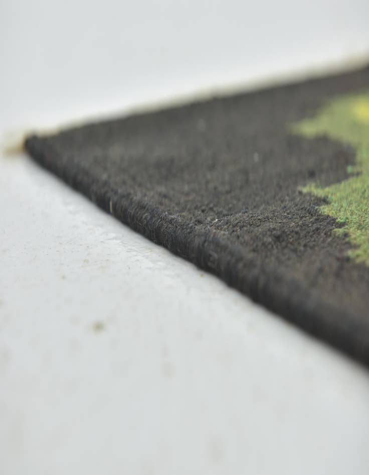 Detail image of  5' 4 x 9' 9  Hand Woven Karabakh Wool Runner Rug