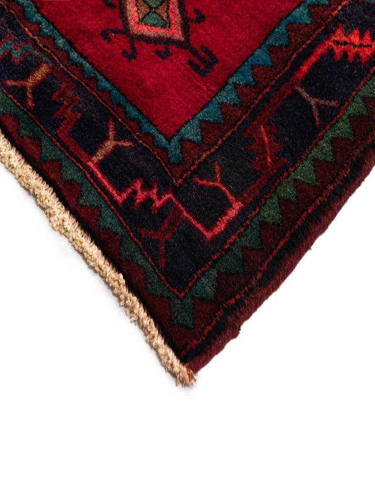 Detail image of  4' 3 x 10' 6 Kelardasht Wool Runner Rug