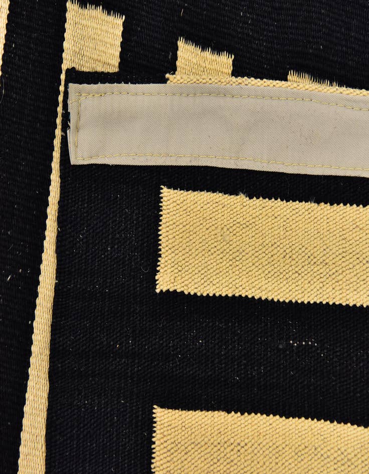 Detail image of  2' 5 x 6' 8  Hand Woven Kilim Modern Wool Runner Rug