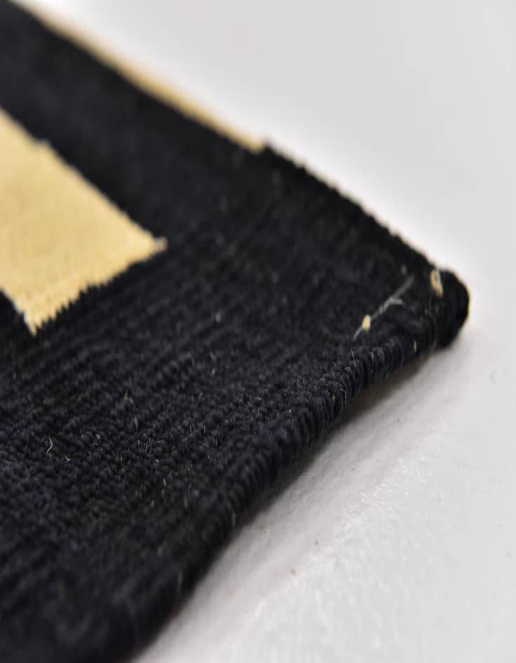 Detail image of  2' 5 x 6' 8  Hand Woven Kilim Modern Wool Runner Rug