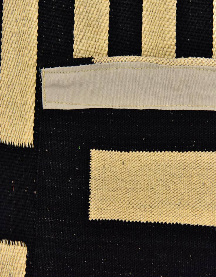 Detail image of  2' 5 x 10' 4  Hand Woven Kilim Modern Wool Runner Rug