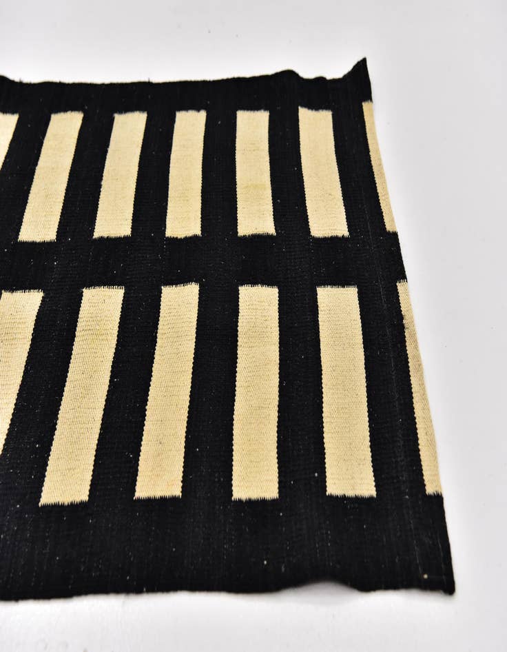 Detail image of  2' 5 x 10' 4  Hand Woven Kilim Modern Wool Runner Rug