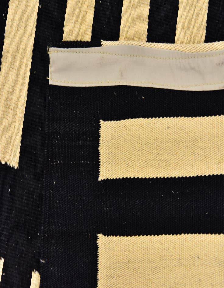 Detail image of  2' 5 x 10' 2  Hand Woven Kilim Modern Wool Runner Rug