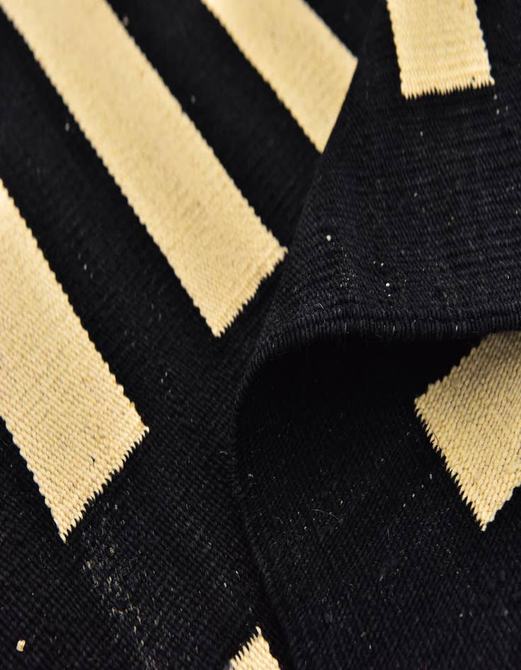 Detail image of  2' 5 x 10' 2  Hand Woven Kilim Modern Wool Runner Rug