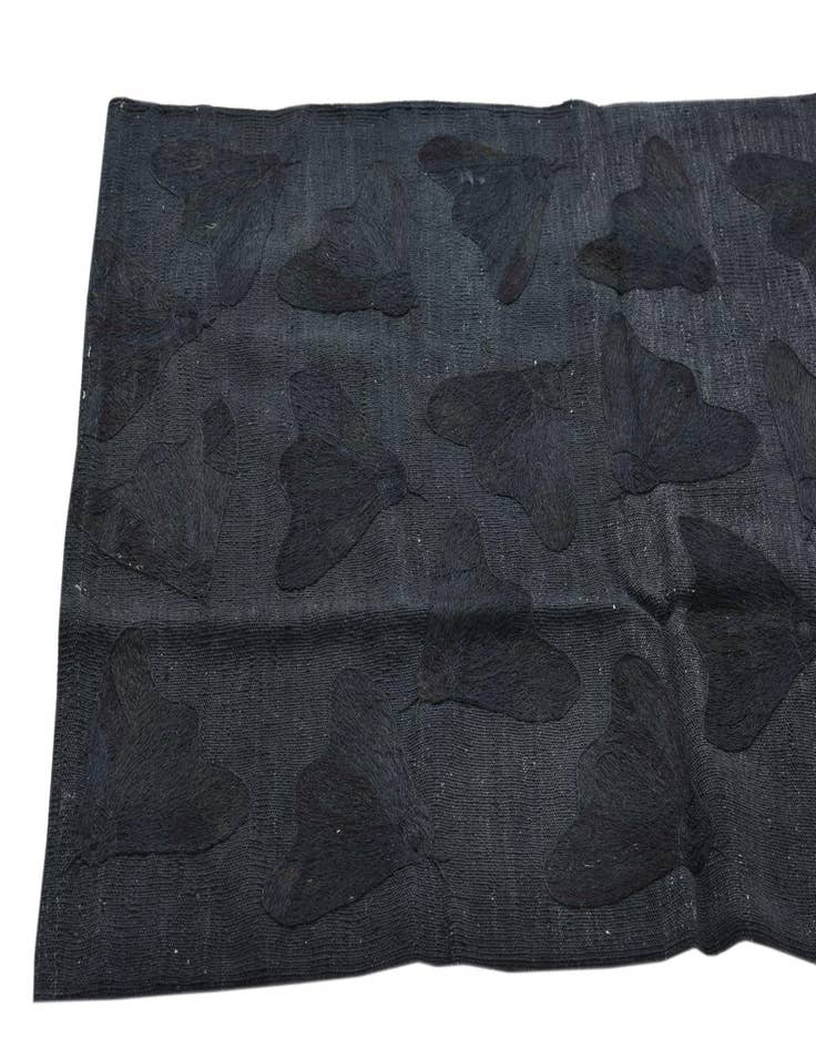 Detail image of  2' 8 x 9' 3  Hand Woven Kilim Suzani Wool Runner Rug