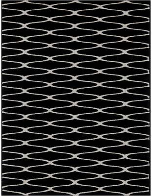 Detail image of  2' x 13' Lattice Frieze Runner Rug