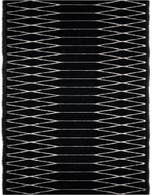 Detail image of  1' x 15' Lattice Frieze Runner Rug