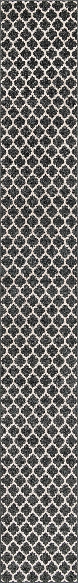 Primary image  2' 7 x 19' 8 Lattice Runner Rug