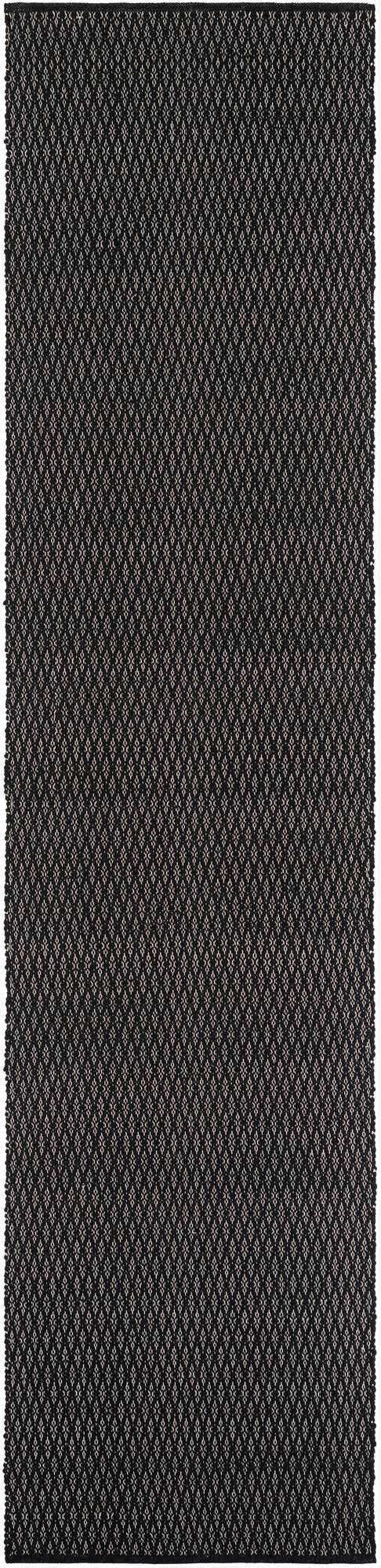  3' 3 x 14' 1  Hand Woven Lattice Wool Runner Rug