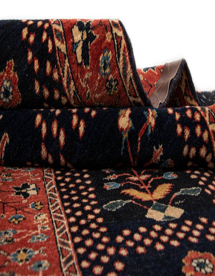 Detail image of  2' 10 x 6' 8 Luribaft Wool Runner Rug