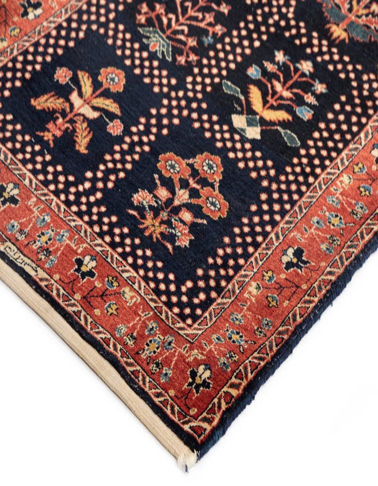 Detail image of  2' 10 x 6' 8 Luribaft Wool Runner Rug