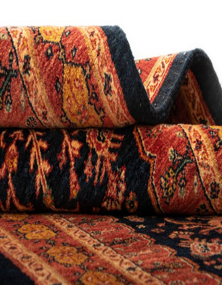 Detail image of  2' 9 x 6' 5 Luribaft Wool Runner Rug