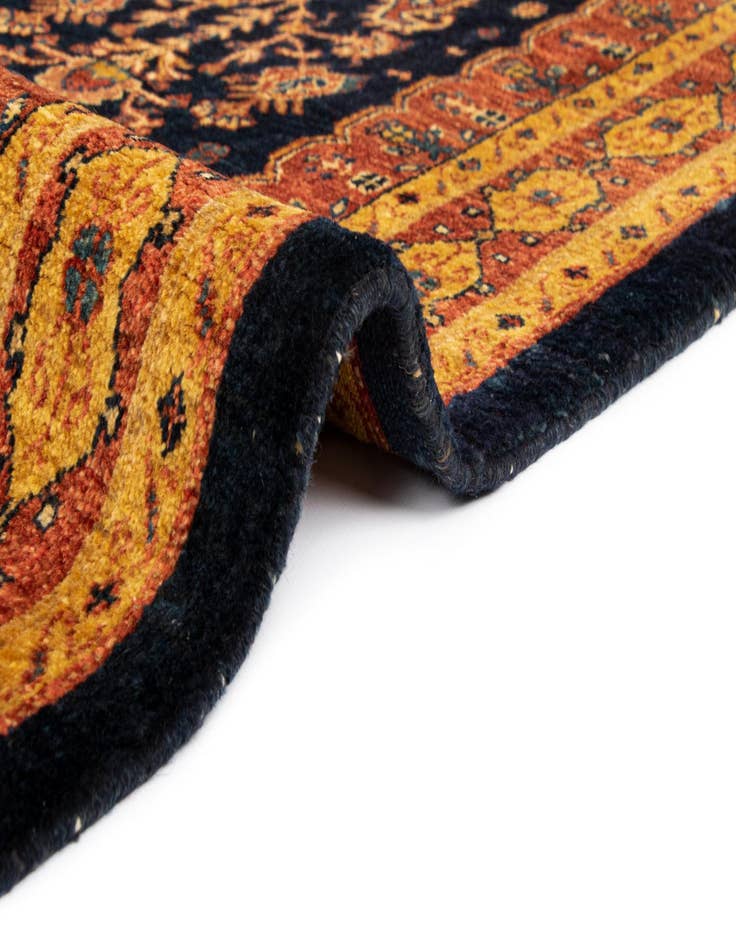 Detail image of  2' 9 x 10' 6 Luribaft Wool Runner Rug