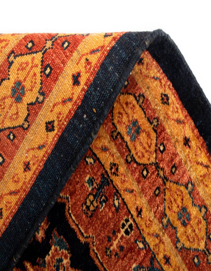 Detail image of  2' 9 x 10' 6 Luribaft Wool Runner Rug