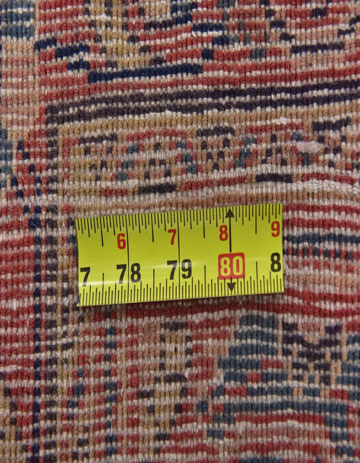 Detail image of  3' 6 x 11' 2  Hand Knotted Mahal Persian Wool Runner Rug